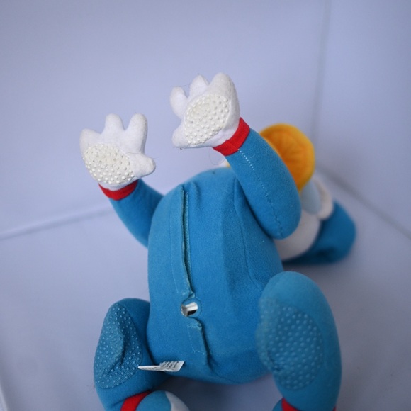 Vtg Disney Baby Donald Duck TOUCH & CRAWL Mattel Plush Toy 12” Tested & Works - Picture 7 of 14